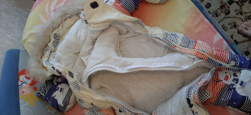 Зимний комбинезон-трансформер