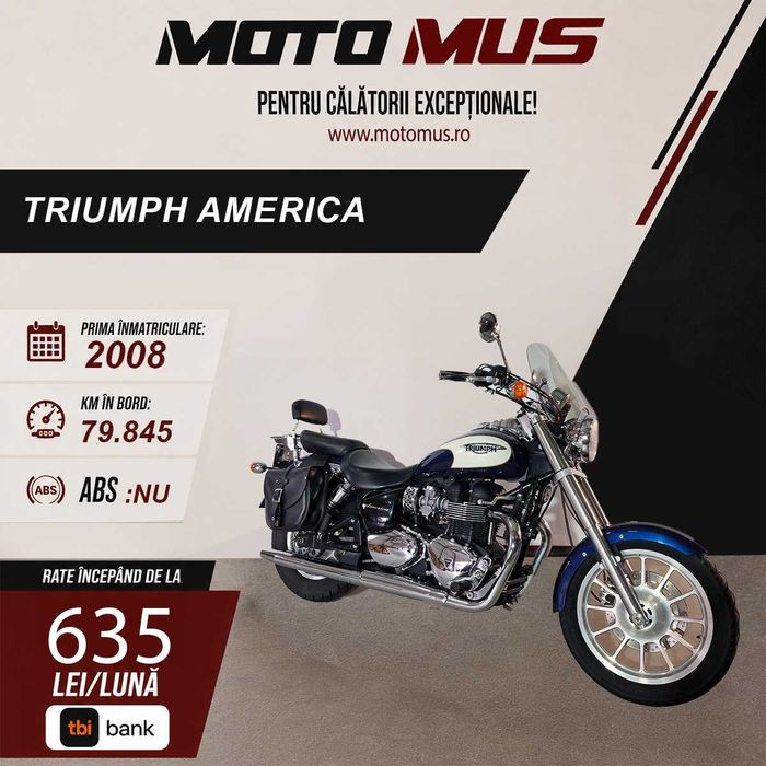Motocicleta Triumph America | T41982 | motomus.ro