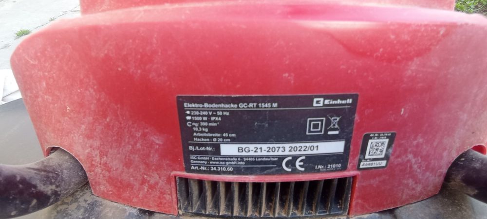 Електрическа.Фреза Einhell GC-RT1545