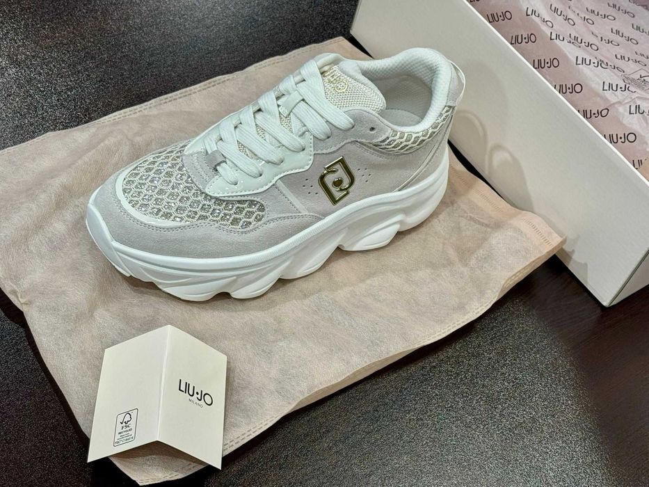 LIU JO Sneakers STEFFY 01 Оригинални Сникърси, Дамски Обувки Маратонки