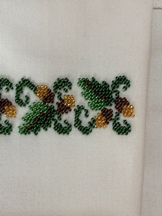 Cămașă copii cusută cu mărgele