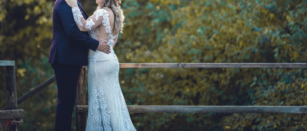 Rochie mireasa cu trena detașabilă!