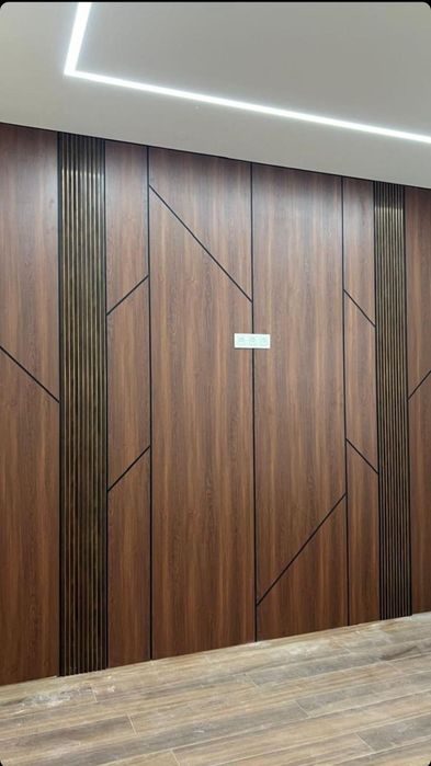 Бамбуковый панель Установка