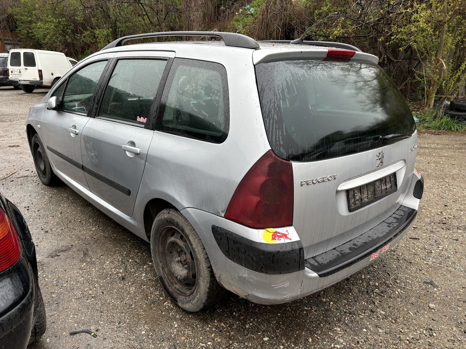 Пежо 307 1.6 hdi комби 3броя на части.