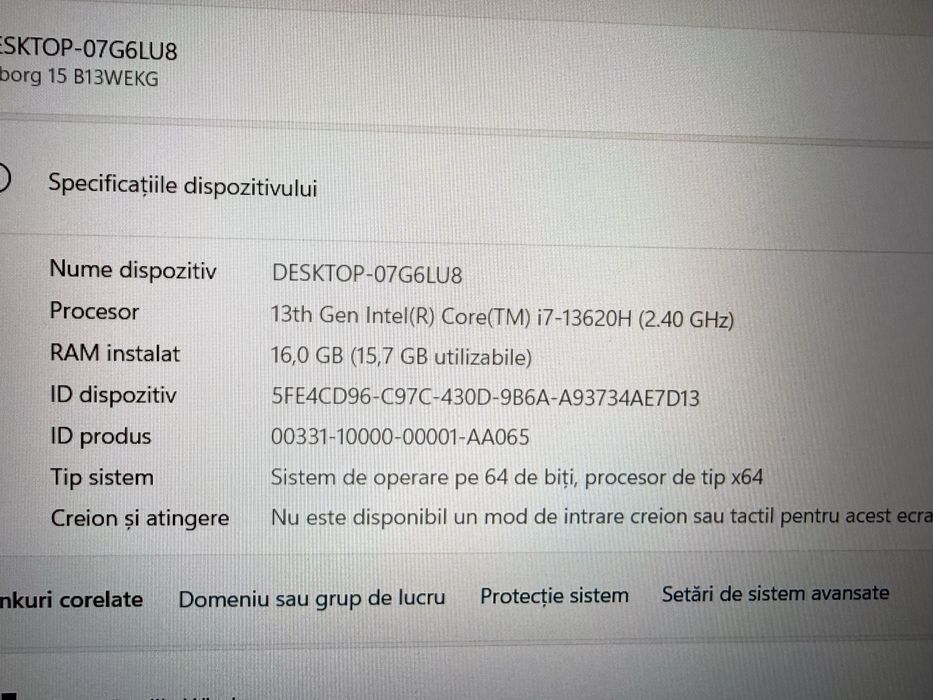 Vand laptop MSI GAMING !