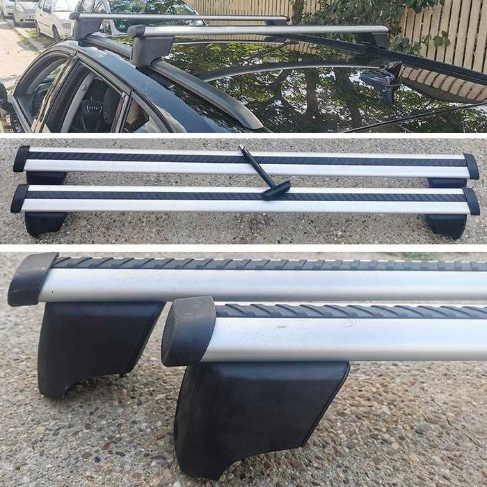 НОВИ алуминиеви напречни греди за AUDI A3 A4 A6 Avant Q5 Ауди багажник