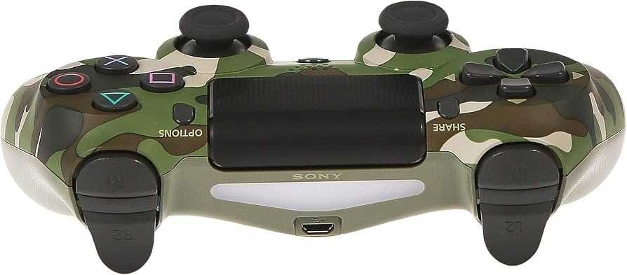 Sony DualShock 4 Green Camo Реновиран като нов 2 г. гаранция JDM-040