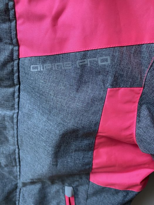 Geaca fete ski, ALPINE PRO, 140-146 cm