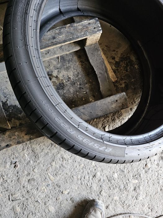 4 anvelope vara 2x315 30 22 2x275 35 22 Pirelli Pzero  6mm 2022