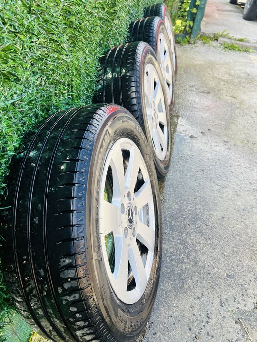 Jante mercedes 196/60/R16 cauciucuri ca noi