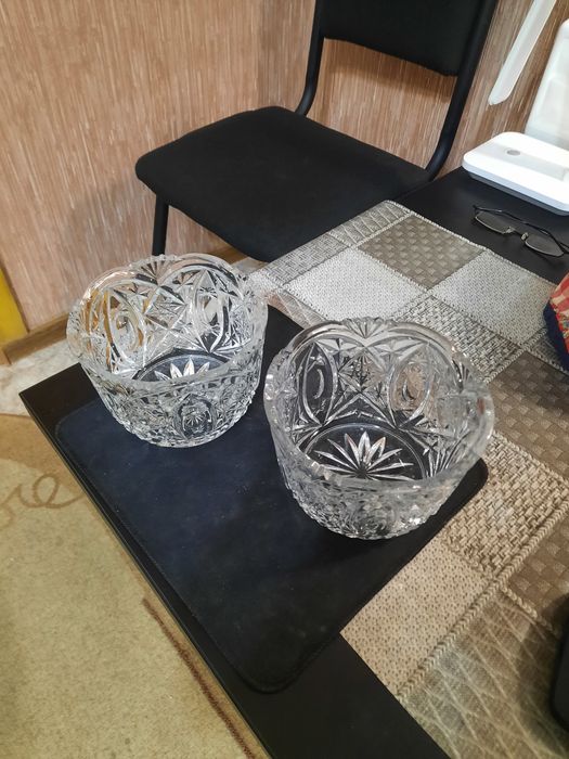 Вазы хрустальные