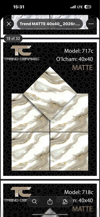 Kafel keromagranit plitkalar optom