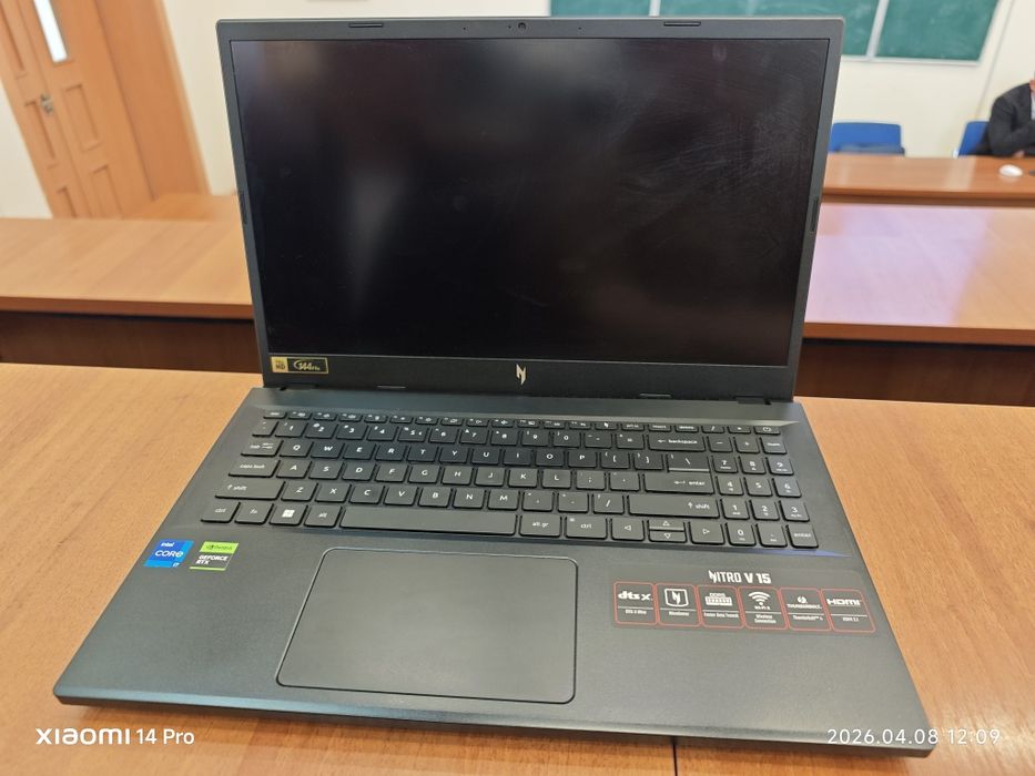 Acer nitro V15 full karopka dakument zaryadnik hammasi bor DDR5 16/512