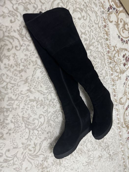 Зимние ботфорты сапоги 38