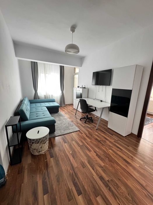 2 camere, 52 mp, mobilat și utilat, 10 min Metrou Dimitrie Leonida