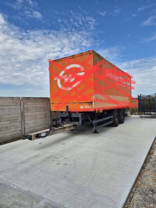 Remorca Schmitz 18T Tandem BDF