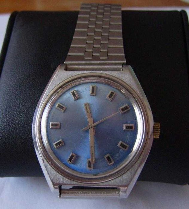 Ceas unisex RADIANT INCABLOC Mecanic albastru elvetian SWISS