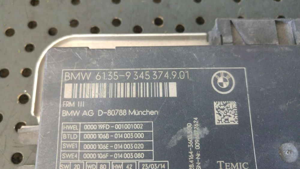 Modul calculator xenon bmw seria 5 f10 f11 61359345374901
