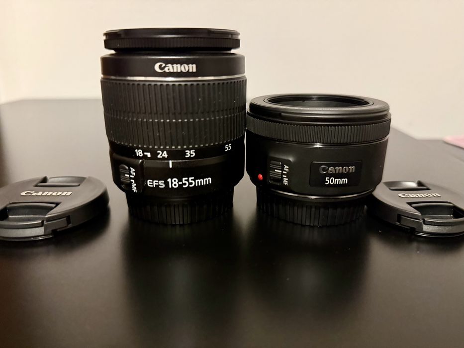 Canon 1200D cu 2 obiective