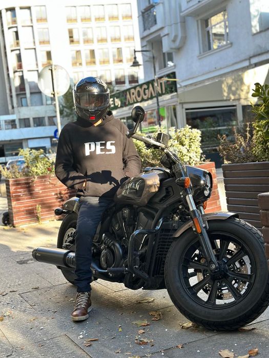 Hanorac Moto PES cu Protecții Nivel 2 și Interior Căptușit cu Kevlar