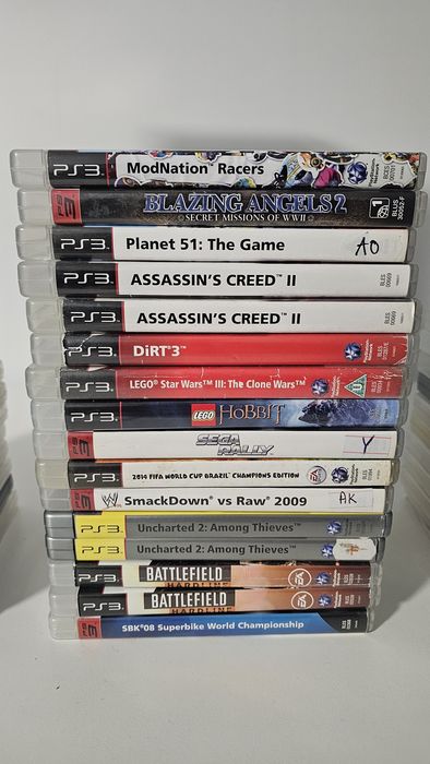 Pachet Jocuri PS3 FIFA, GTA, Spiderman, God of war, Ratchet, Sonic