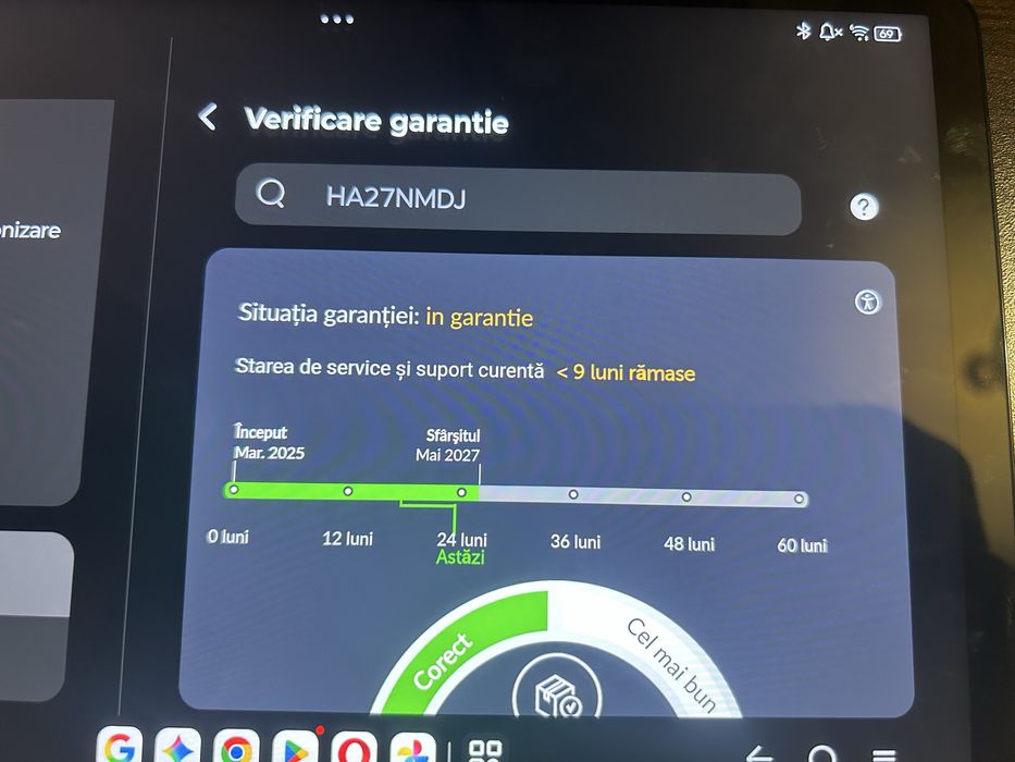 Tableta lenovo legion tab 3 12/256 gb