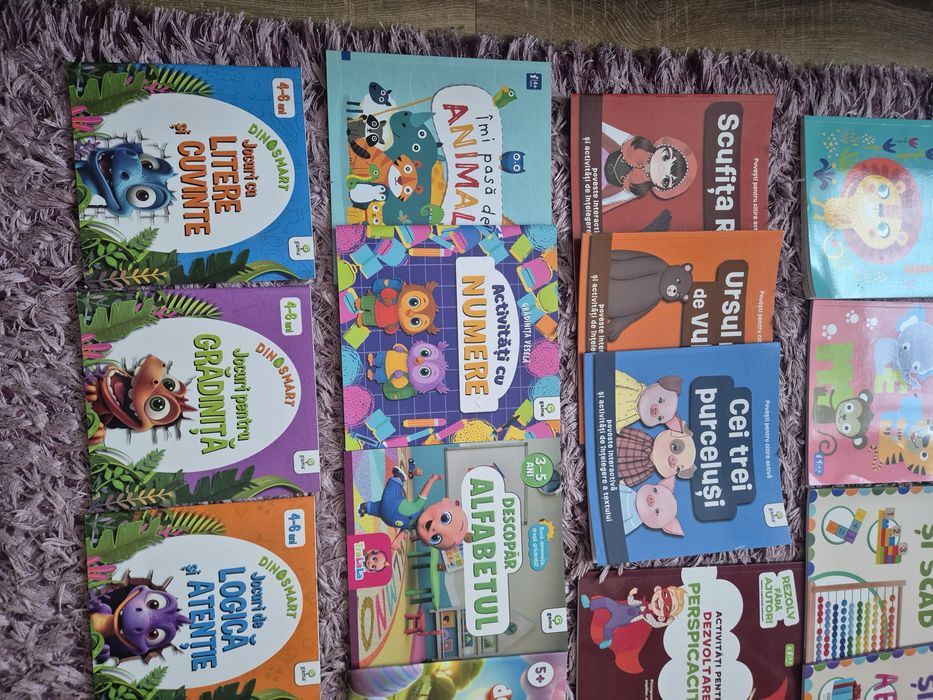 2 la alegere 25lei Carti de activitati.  4-6 ani. Noi
