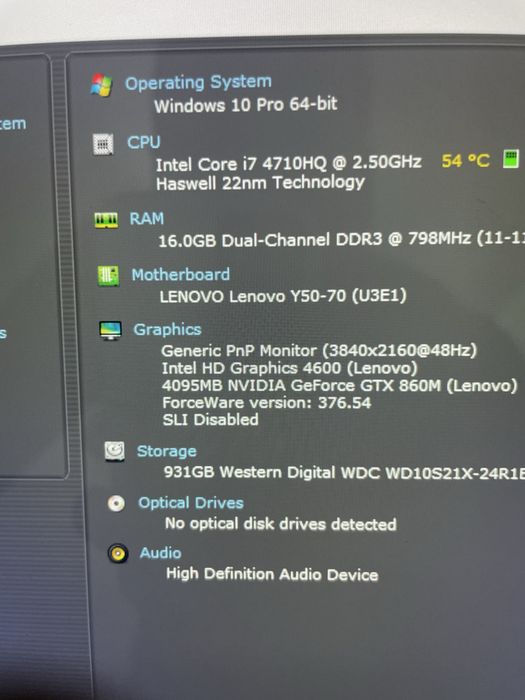 Laptop Lenovo Gaming