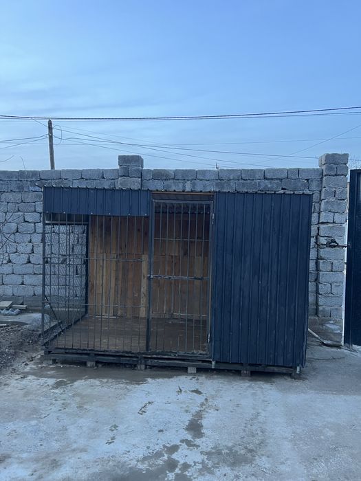 Вольер, домик для собак