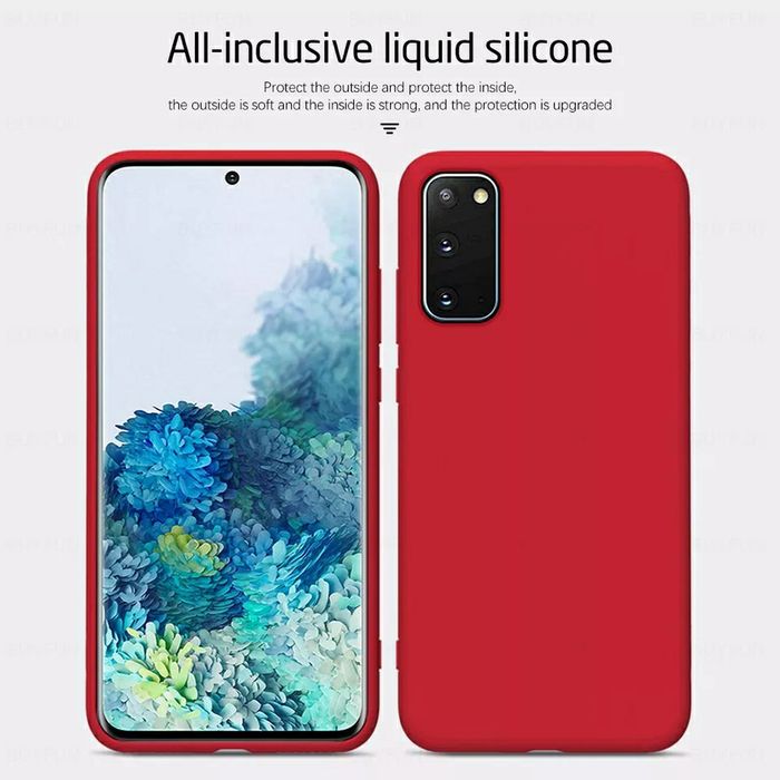 Матов Силиконов Кейс за Samsung Galaxy S20FE / S20 / S20 Ultra