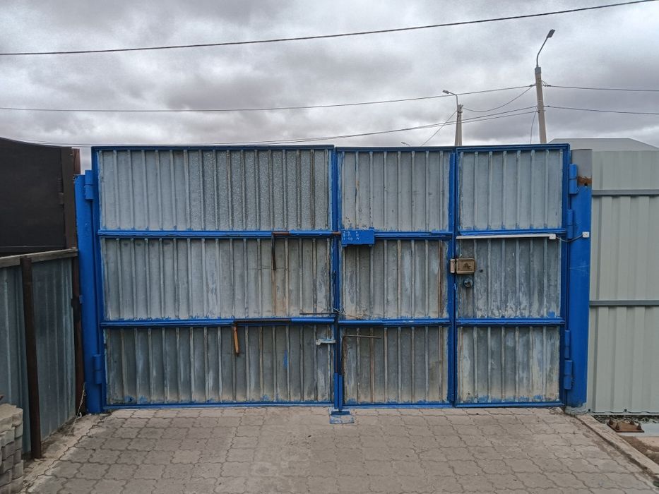 Ворота с калиткой