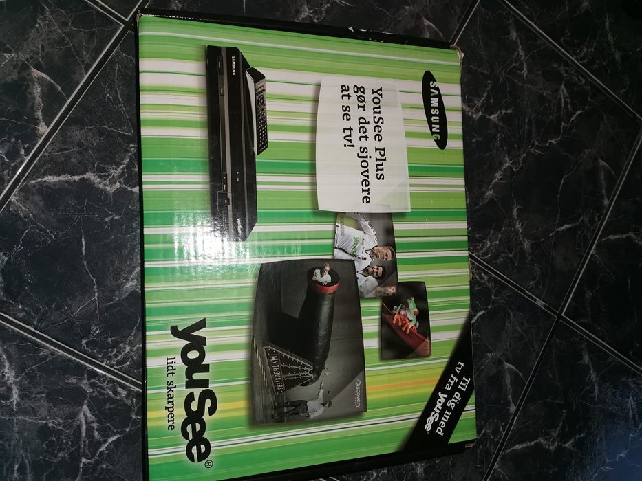 YouSee tv box Samsung SMTH3126/TDC cu HDD .Logitech Harmony.Radionette