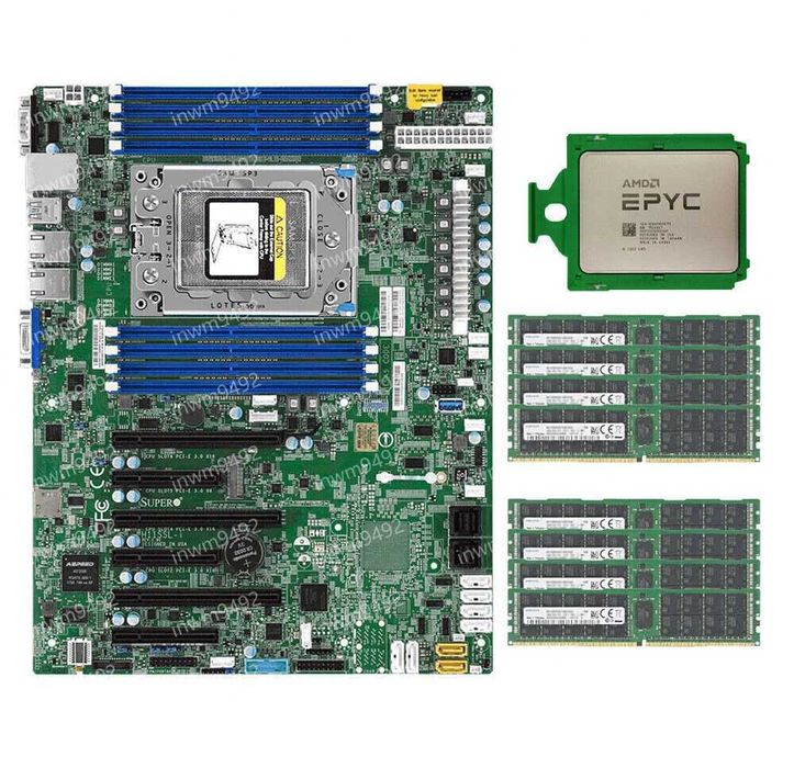 AMD EPYC 7R12 CPU + Supermicro H11SSL-C + 2133P RAM
