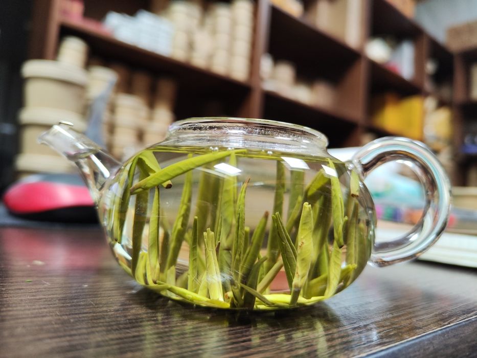 Зелёный чай с провинции Сычуань, горный