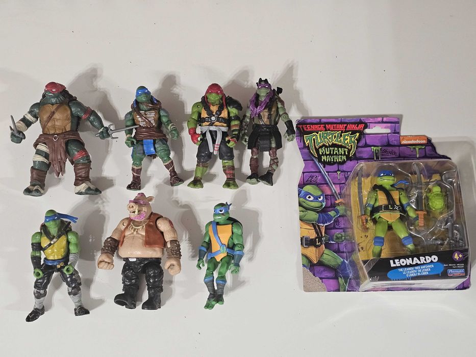 Lot 8 Figurine Teenage Mutant Ninja Turtles (TMNT)