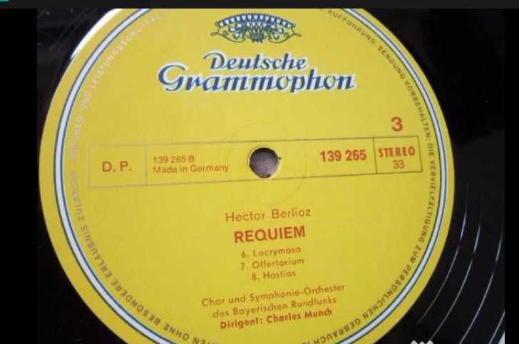 vinil Hector Berlioz-Requiem 1968 Charles Munch-cadou inedit