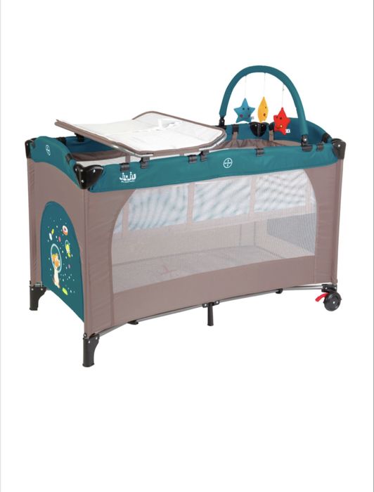 Сгъваема кошара Juju Sleepy Baby с 2 нива,