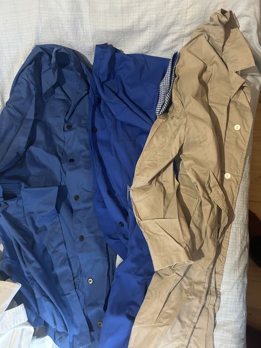 Дрехи за лов, работни дрехи и престилки, комплекти