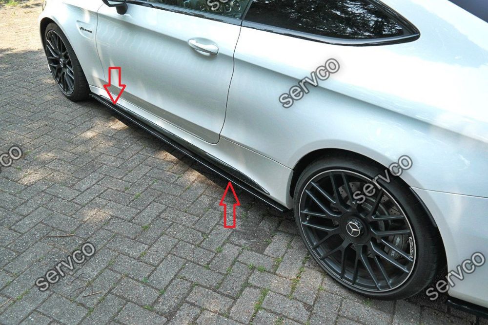 Bodykit tuning sport Mercedes C Class C205 63AMG Coupe 2016-2018 v1