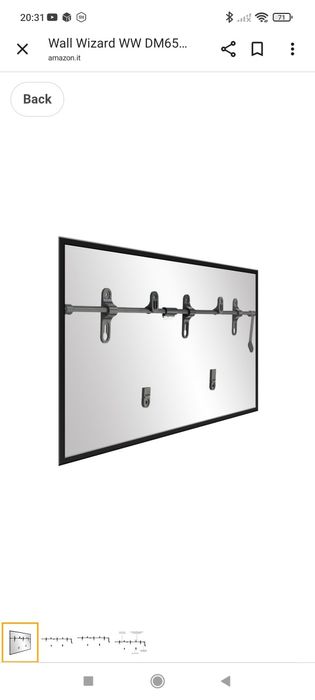 Suport TV Ultra-Slim WallWizard, 42"-65", nou, sigilat – 10 buc