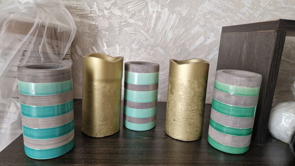 Продам свечи и подсвечники