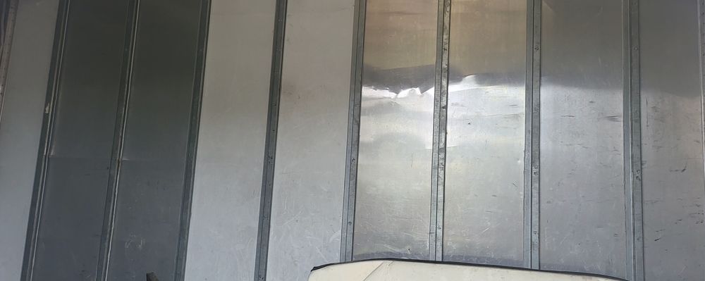 Cub iveco din aluminiu pt depozitare (magazie, container)