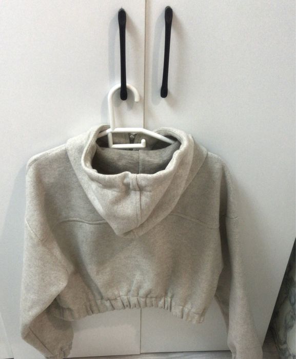 Серый бомбер -размер L