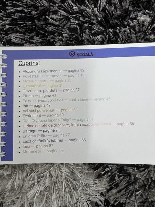 Flashcard pt bac romana