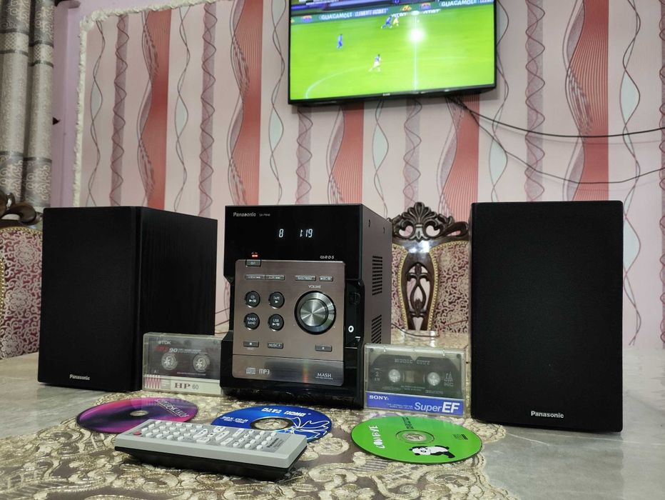 Malaysia 100% ishlaydi mini panasonic myahkiy bass toza ovoz