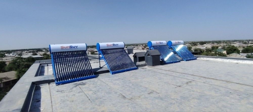 Солнечный водонагреватель от производителя "SanSuv"