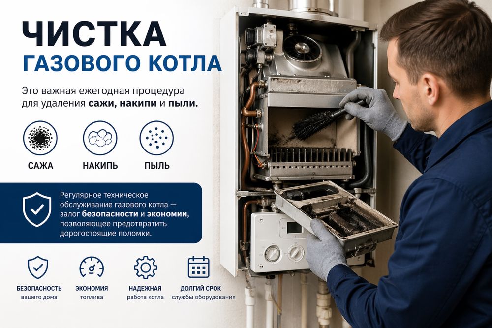 Обслуживание газового котла