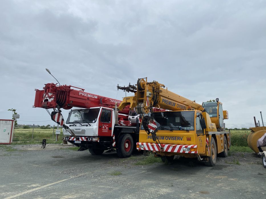 Inchiriez macarale / automacarale 18 , 35 , 55 tone