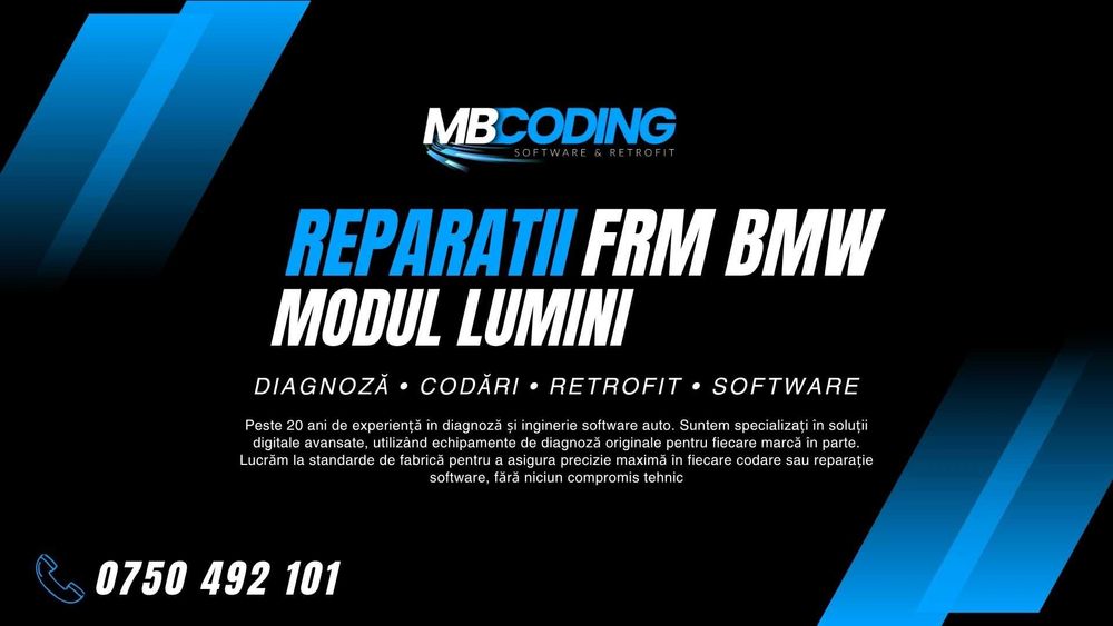 Reparatie / Repar modul lumini FRM BMW