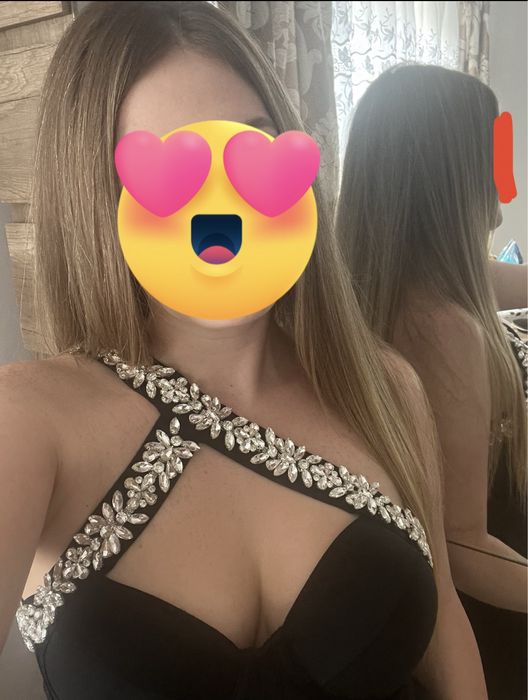 Rochie neagra scurta marimea M